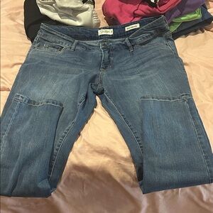 Jessica Simpson Cropped Blue Jeans